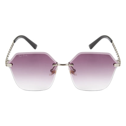 STELLA UNISEX SQUARE METAL SUNGLASSES BY TED SMITH (IN 3 COLORS)