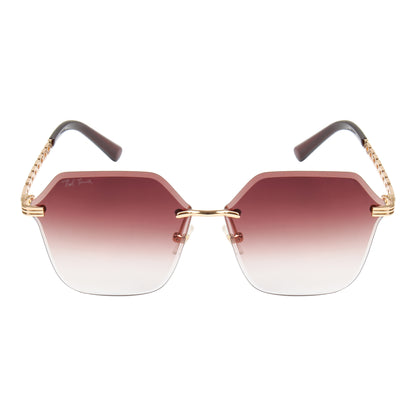 STELLA UNISEX SQUARE METAL SUNGLASSES BY TED SMITH (IN 3 COLORS)