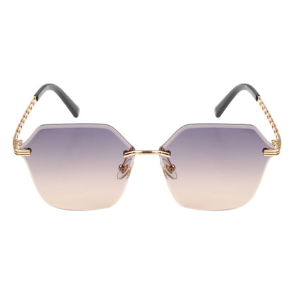 STELLA UNISEX SQUARE METAL SUNGLASSES BY TED SMITH (IN 3 COLORS)