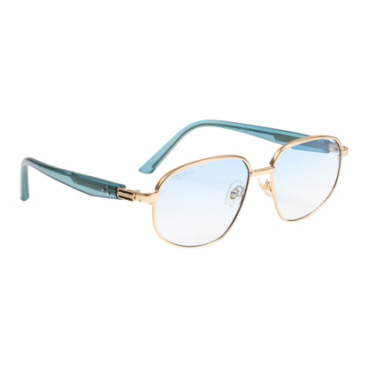 TREXY 2 UNISEX AVIATOR METAL SUNGLASSES BY TED SMITH (IN 4 COLORS)