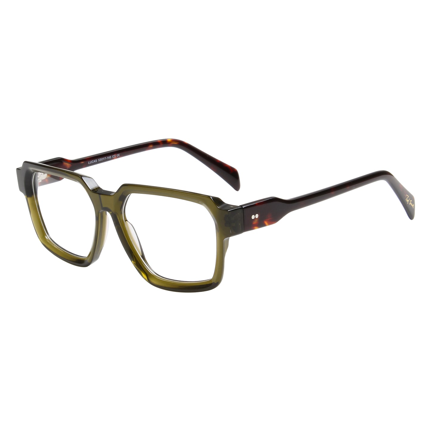 LUCAS 3 | SQUARE ACETATE COMPUTER GLASSES (IN 4 COLORS)