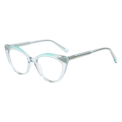 MAZIKEEN | CATEYE ACETATE COMPUTER GLASSES (IN 3 COLORS)