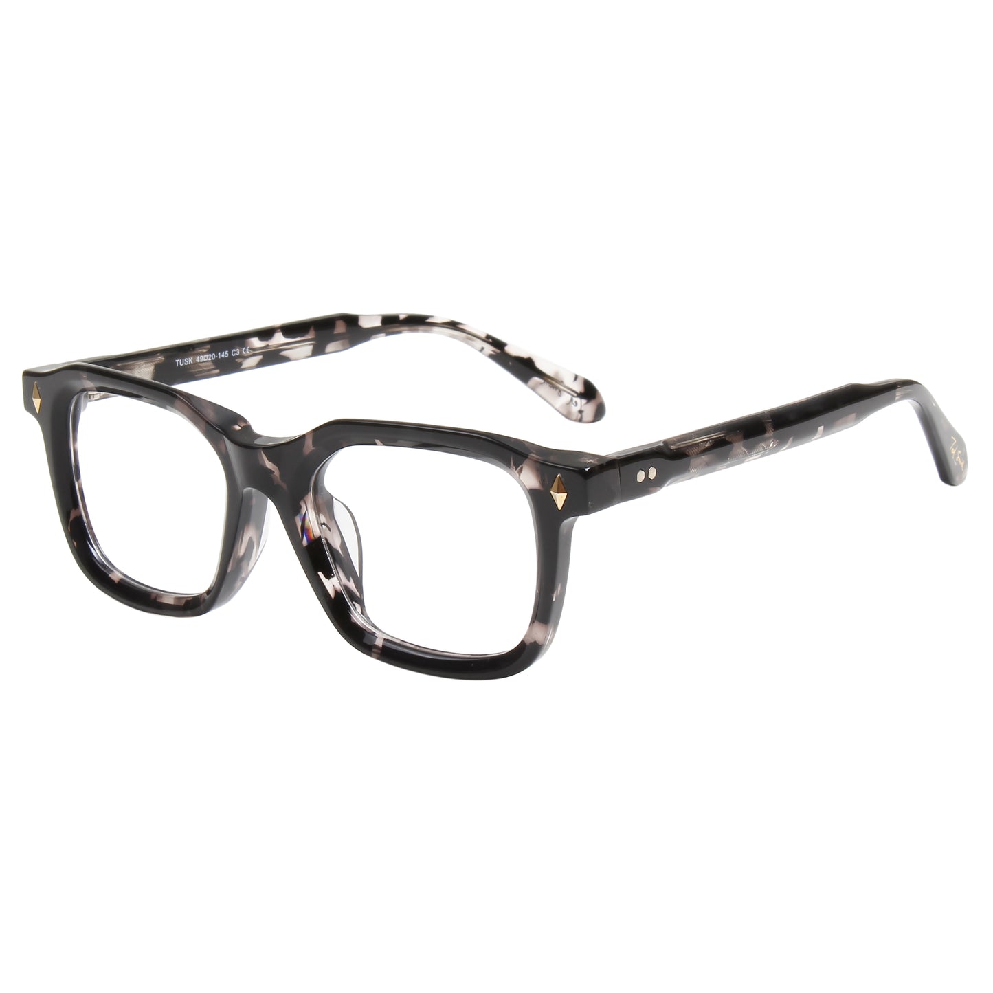 TUSK | SQUARE ACETATE COMPUTER GLASSES (IN 3 COLORS)