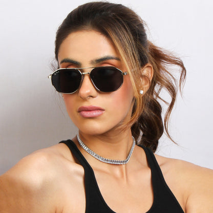 STRIKER | AVIATOR FULL RIM METAL SUNGLASSES (IN 7 COLOURS)