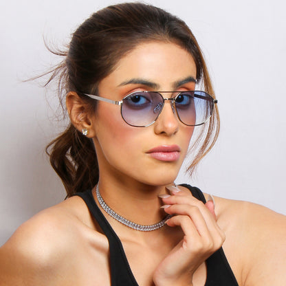 STRIKER | AVIATOR FULL RIM METAL SUNGLASSES (IN 7 COLOURS)