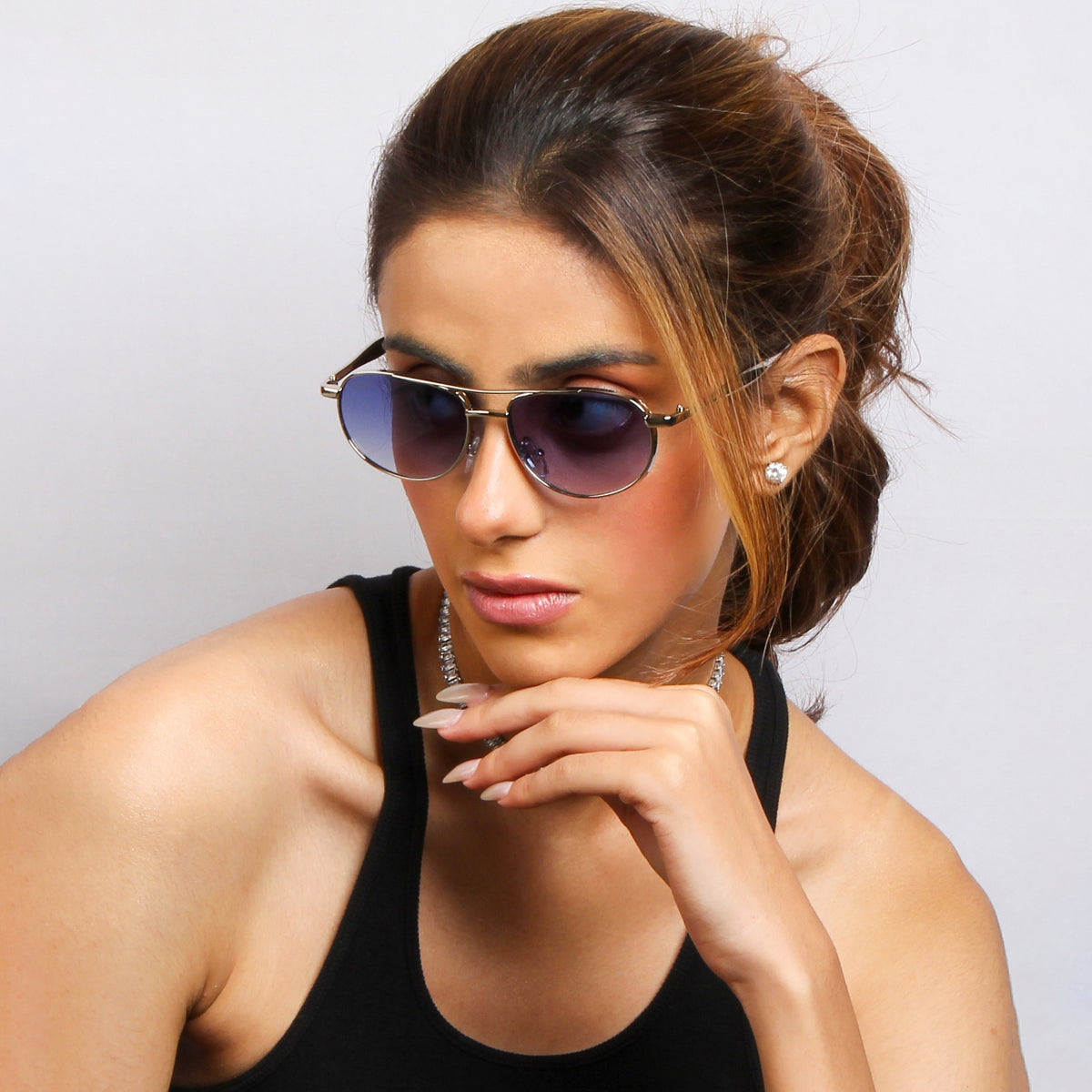 APOLLO | AVIATOR FULL RIM METAL SUNGLASSES (IN 6 COLOURS)