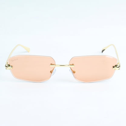 VALENCIA | DIAMOND CUT RIMLESS SUNGLASSES IN METAL (IN 4 COLOURS)