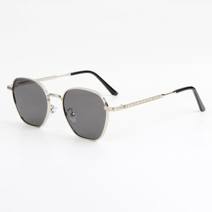SANTOS | ROUNDED SQUARE SUNGLASSES IN METAL (IN 4 COLOURS)