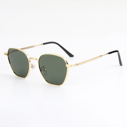 SANTOS | ROUNDED SQUARE SUNGLASSES IN METAL (IN 4 COLOURS)