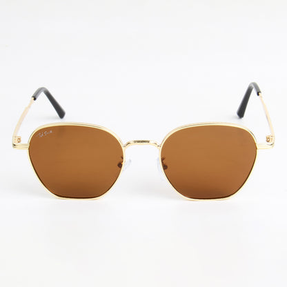 SANTOS | ROUNDED SQUARE SUNGLASSES IN METAL (IN 4 COLOURS)