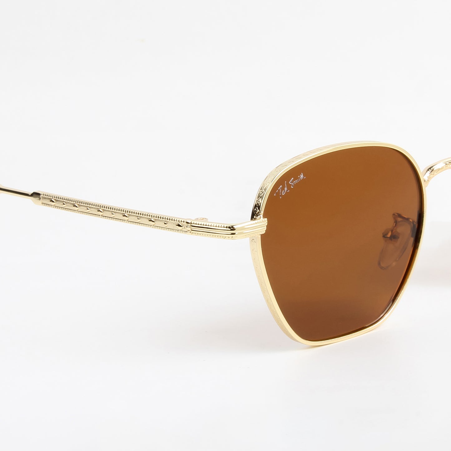 SANTOS | ROUNDED SQUARE SUNGLASSES IN METAL (IN 4 COLOURS)