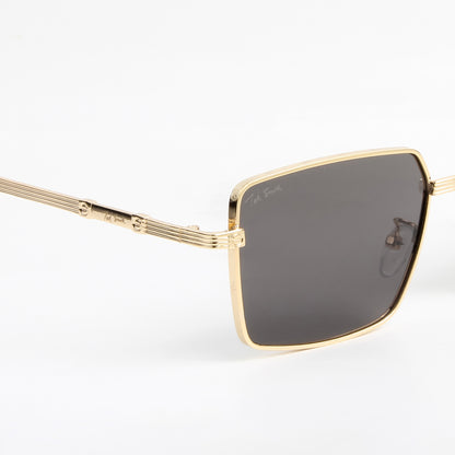 VECTOR | RECTANGLE FULL RIM SUNGLASSES IN METAL (IN 3 COLOURS)