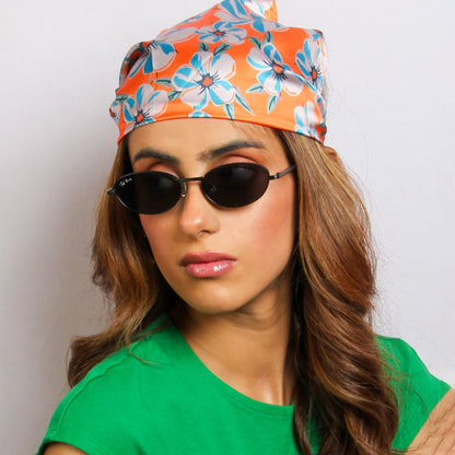 BLUNT | OVAL FULL RIM METAL SUNGLASSES (IN 4 COLOURS)