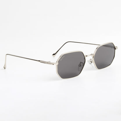 MIATA | FULLRIM HEXAGONAL SUNGLASSES IN METAL ( IN 5 COLOURS)