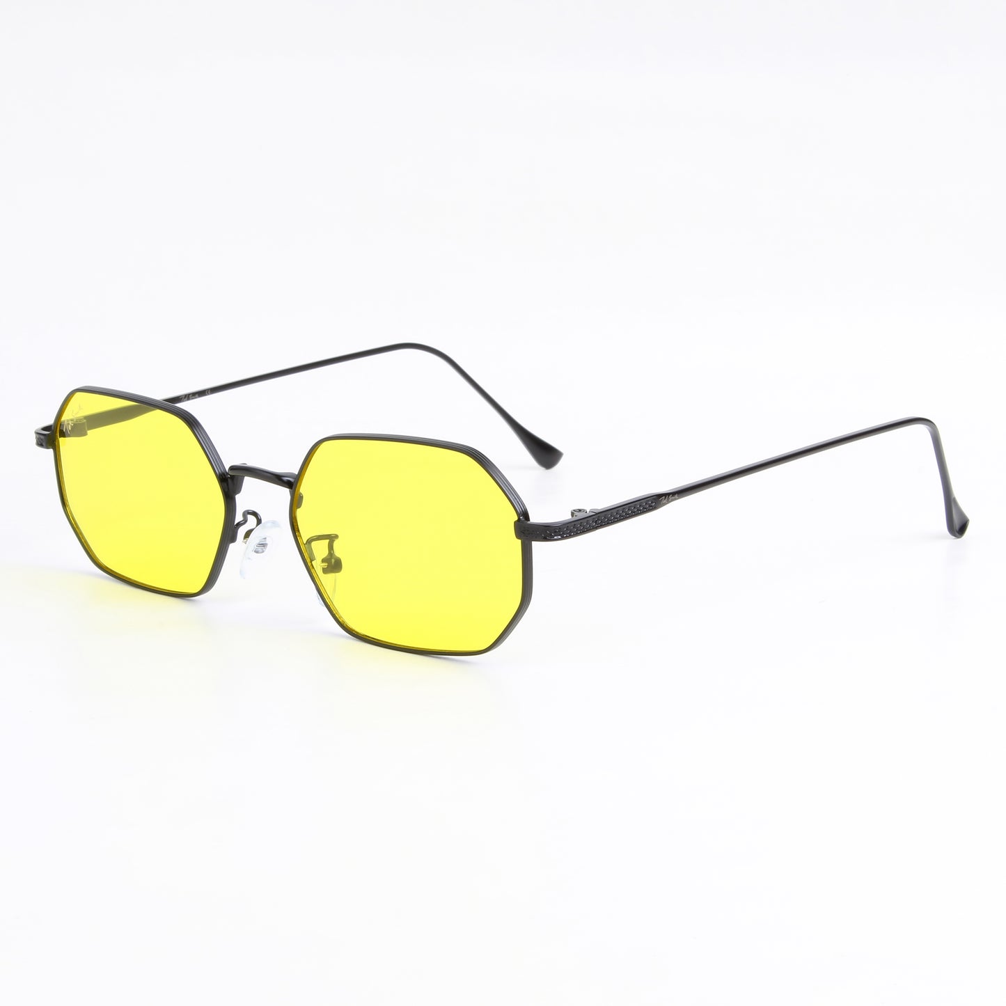 MIATA | FULLRIM HEXAGONAL SUNGLASSES IN METAL ( IN 5 COLOURS)