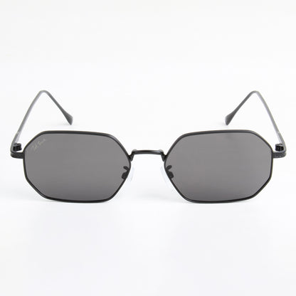 MIATA | FULLRIM HEXAGONAL SUNGLASSES IN METAL ( IN 5 COLOURS)