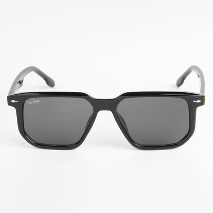 BENTLEY | SQUARE WAYFARER SUNGLASSES (IN BLACK)
