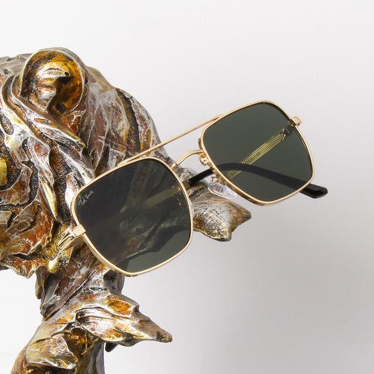 TANK | SQUARED AVIATOR SUNGLASSES IN METAL (IN 6 COLOURS)