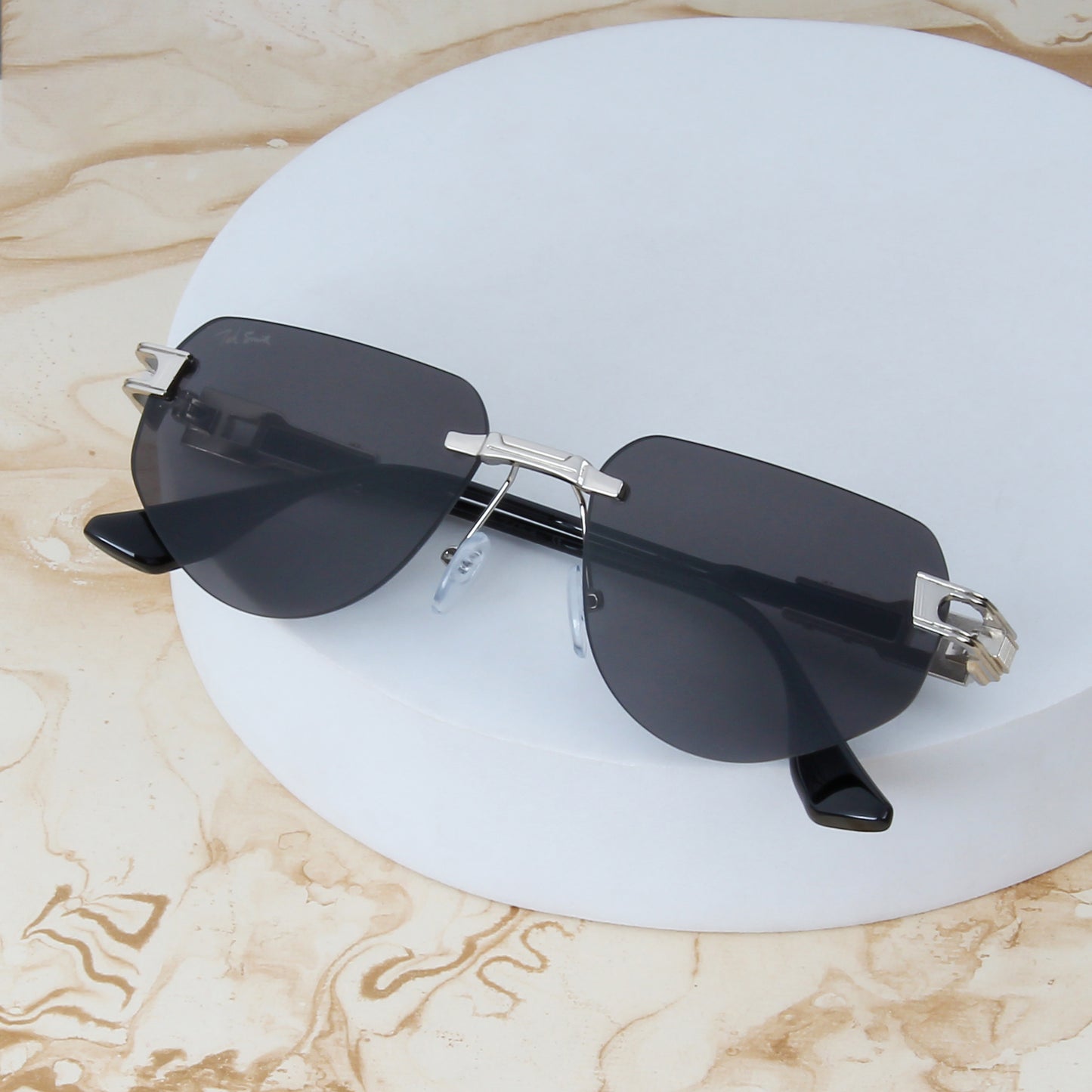 SKYLINE | RIMLESS SUNGLASSES BY TED SMITH  (IN 5 COLOURS)