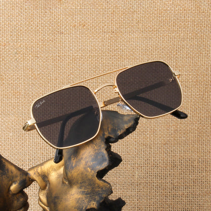 TANK | SQUARED AVIATOR SUNGLASSES IN METAL (IN 6 COLOURS)