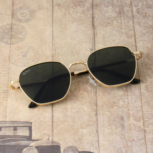 SANTOS | ROUNDED SQUARE SUNGLASSES IN METAL (IN 4 COLOURS)