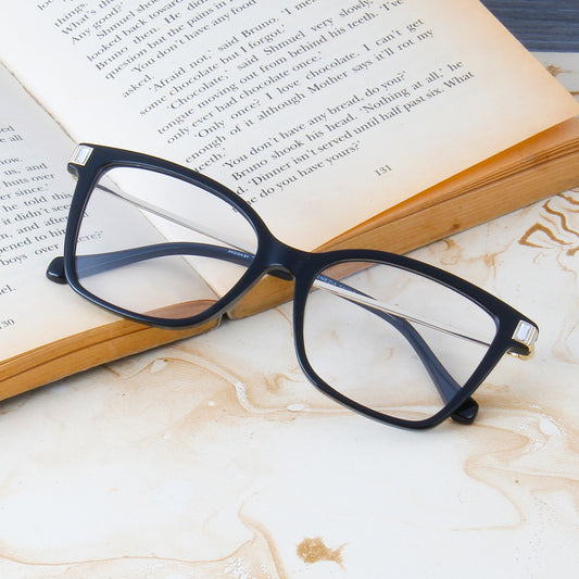 VENEZIA | CATEYE ACETATE COMPUTER GLASSES (IN 2 COLORS)