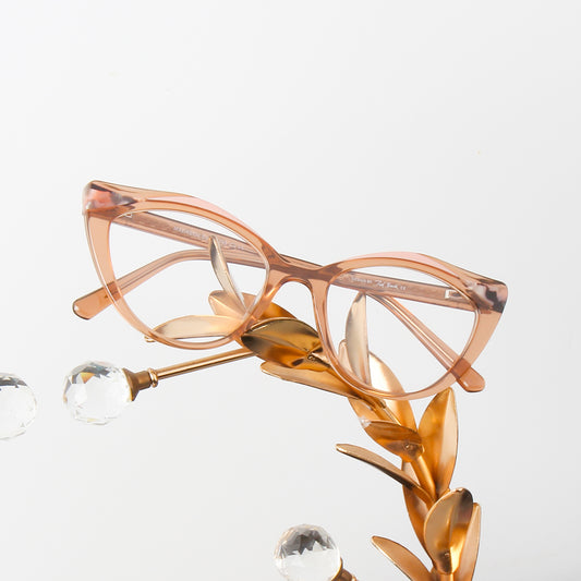 MAZIKEEN | CATEYE ACETATE COMPUTER GLASSES (IN 3 COLORS)