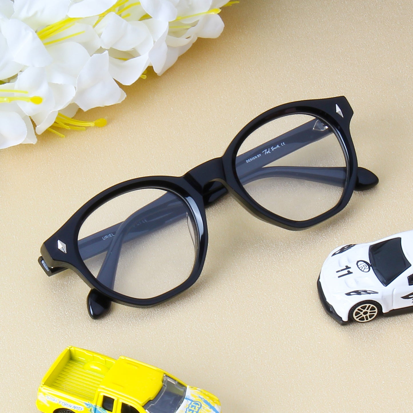 URIEL | ROUND ACETATE COMPUTER GLASSES (IN 4 COLORS)