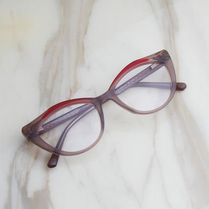 MAZIKEEN | CATEYE ACETATE COMPUTER GLASSES (IN 3 COLORS)