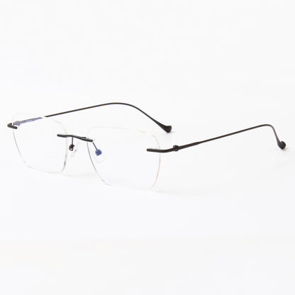 GORDON | UNISEX TITANIUM RECTANGLE FRAMES (IN 4 COLORS)