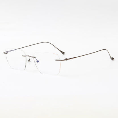 GORDON | UNISEX TITANIUM RECTANGLE FRAMES (IN 4 COLORS)