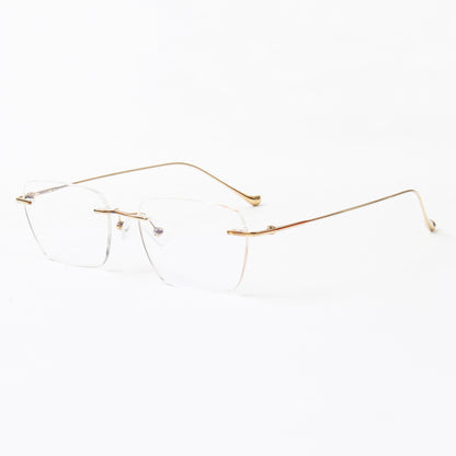 GORDON | UNISEX TITANIUM RECTANGLE FRAMES (IN 4 COLORS)