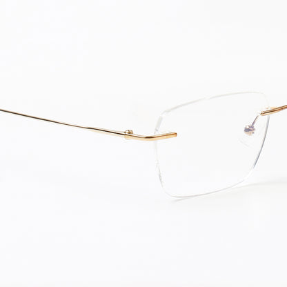GORDON | UNISEX TITANIUM RECTANGLE FRAMES (IN 4 COLORS)