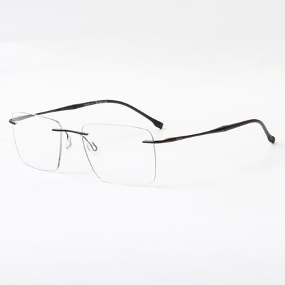PLATEAU | UNISEX TITANIUM RECTANGLE FRAMES (IN 4 COLORS)