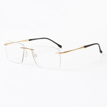 PLATEAU | UNISEX TITANIUM RECTANGLE FRAMES (IN 4 COLORS)