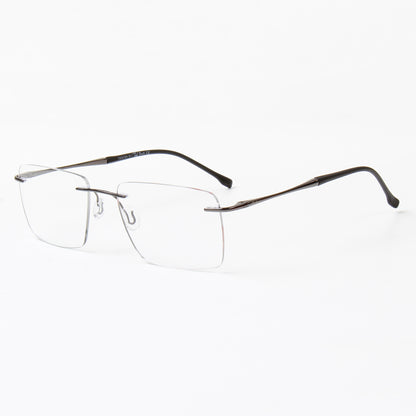 PLATEAU | UNISEX TITANIUM RECTANGLE FRAMES (IN 4 COLORS)
