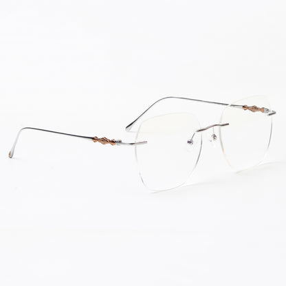 BELLE | WOMENS TITANIUM SQUARE FRAMES (IN 2 COLORS)
