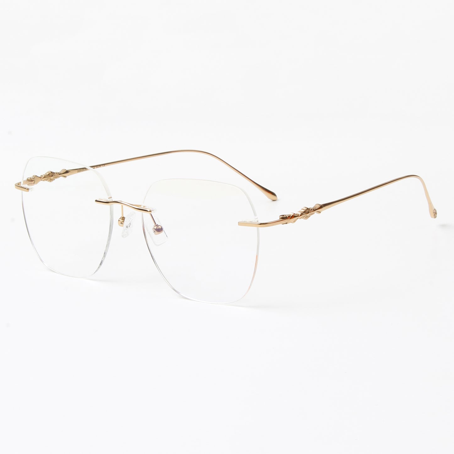 BELLE | WOMENS TITANIUM SQUARE FRAMES (IN 2 COLORS)
