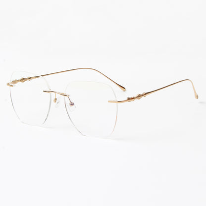 BELLE | WOMENS TITANIUM SQUARE FRAMES (IN 2 COLORS)