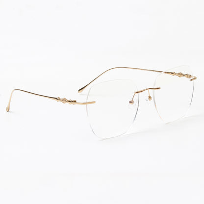 BELLE | WOMENS TITANIUM SQUARE FRAMES (IN 2 COLORS)