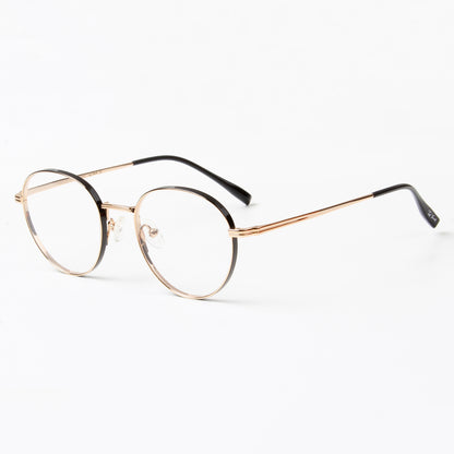 LANA | UNISEX TITANIUM OVAL COMPUTER GLASSES (IN 2 COLORS)