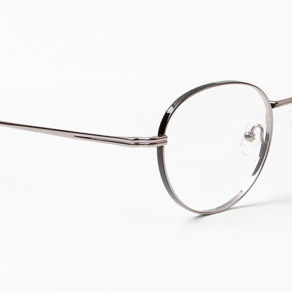 LANA | UNISEX TITANIUM OVAL COMPUTER GLASSES (IN 2 COLORS)