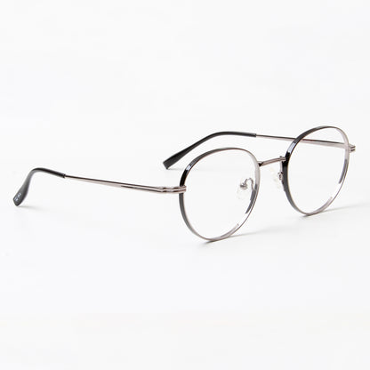 LANA | UNISEX TITANIUM OVAL COMPUTER GLASSES (IN 2 COLORS)