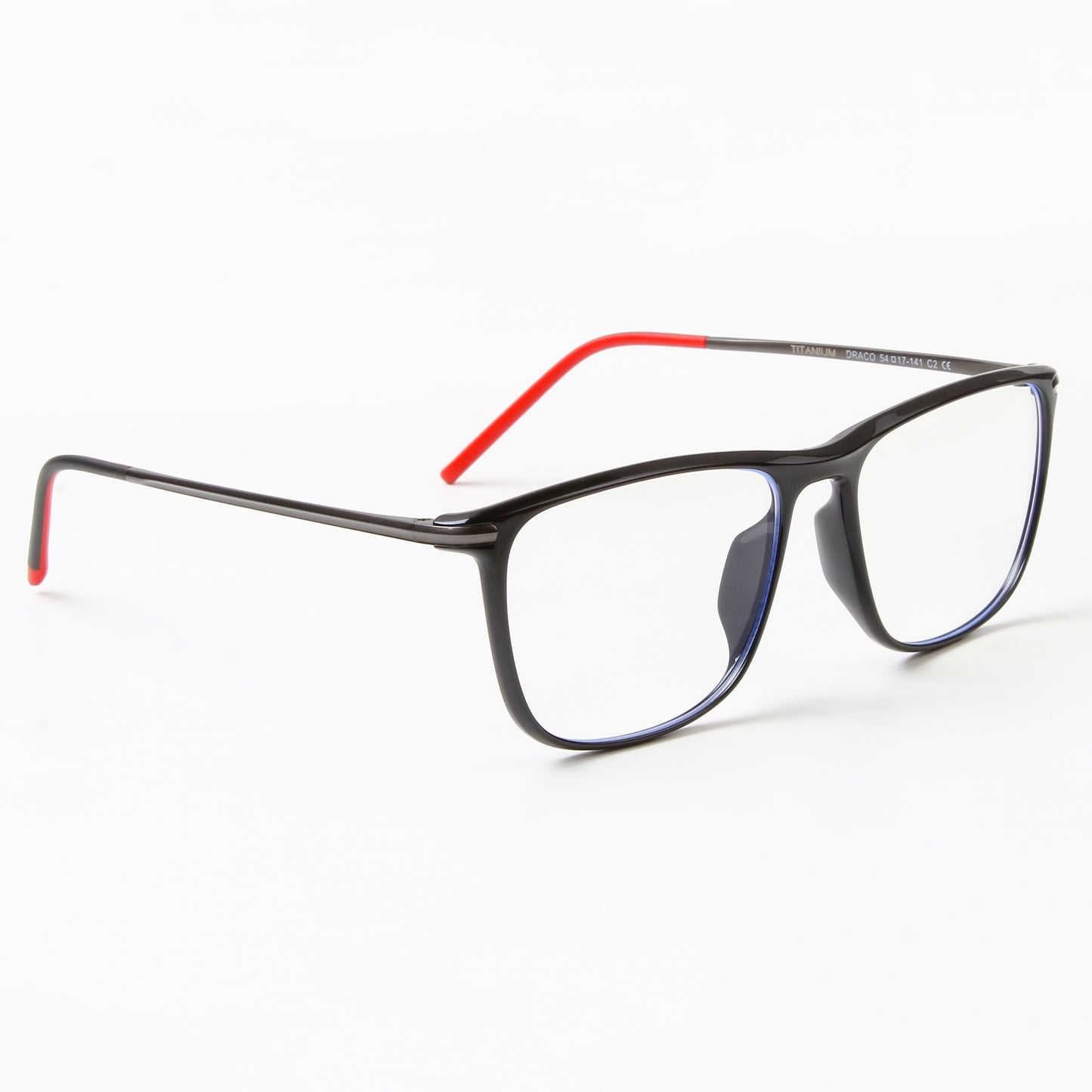 DRACO | UNISEX TITANIUM WAYFARER COMPUTER GLASSES (IN 3 COLORS)