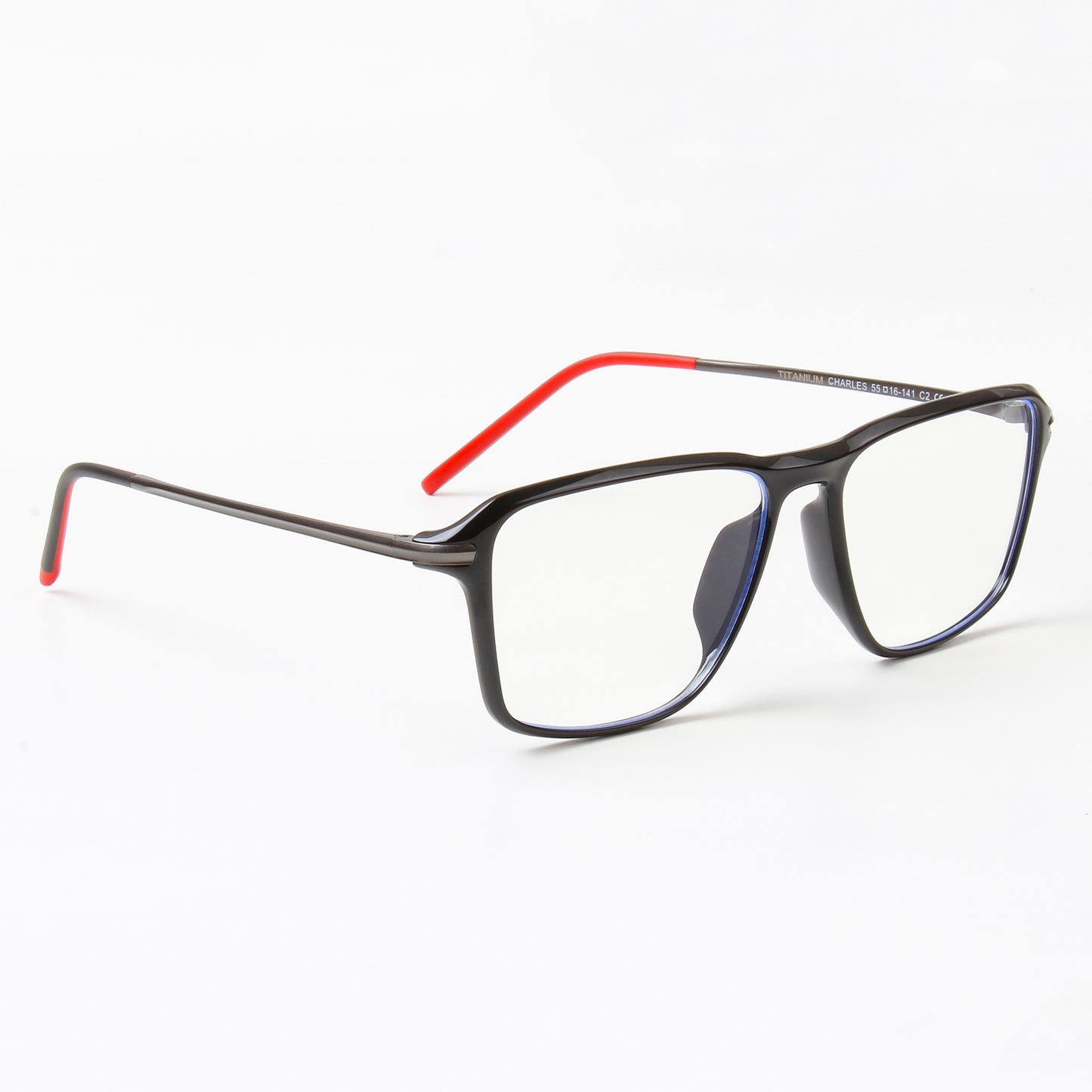 CHARLES-X | UNISEX TITANIUM RECTANGLE COMPUTER GLASSES (IN 3 COLORS)