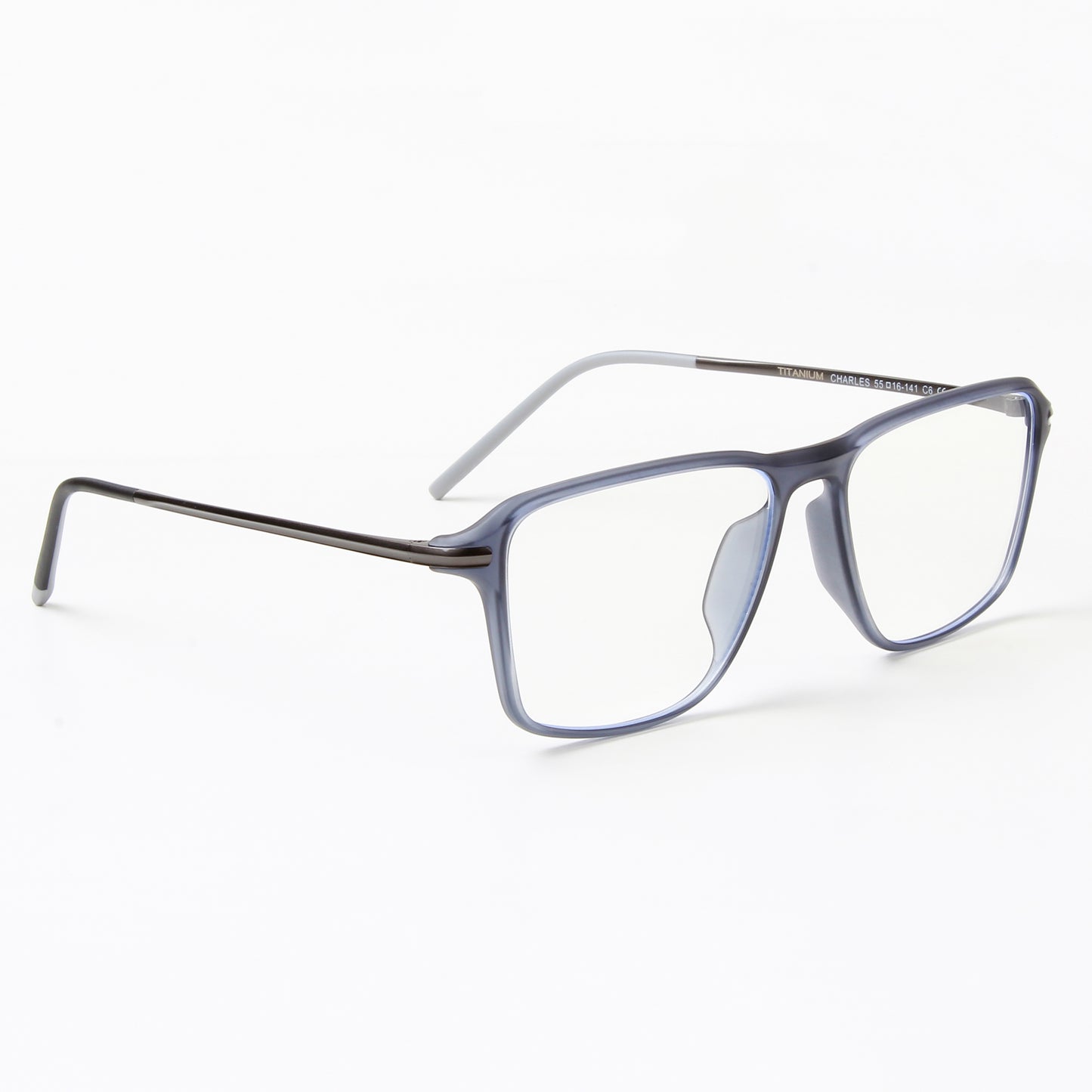 CHARLES-X | UNISEX TITANIUM RECTANGLE COMPUTER GLASSES (IN 3 COLORS)