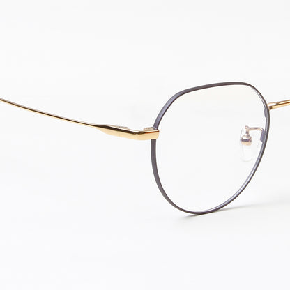 VIENNA | UNISEX TITANIUM ROUND COMPUTER GLASSES (IN 3 COLORS)
