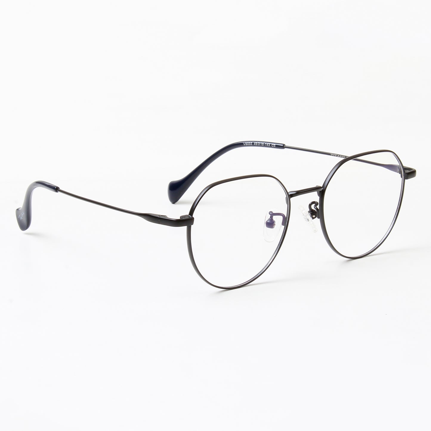 VIENNA | UNISEX TITANIUM ROUND COMPUTER GLASSES (IN 3 COLORS)