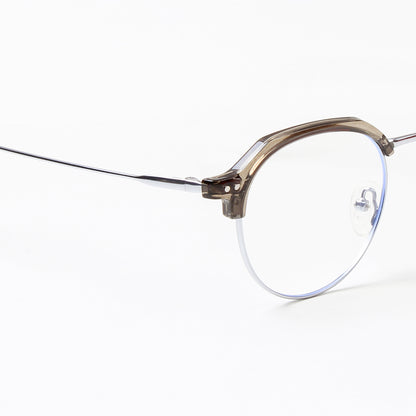 MILLER-X | UNISEX TITANIUM CLUBMASTER COMPUTER GLASSES (IN 3 COLORS)