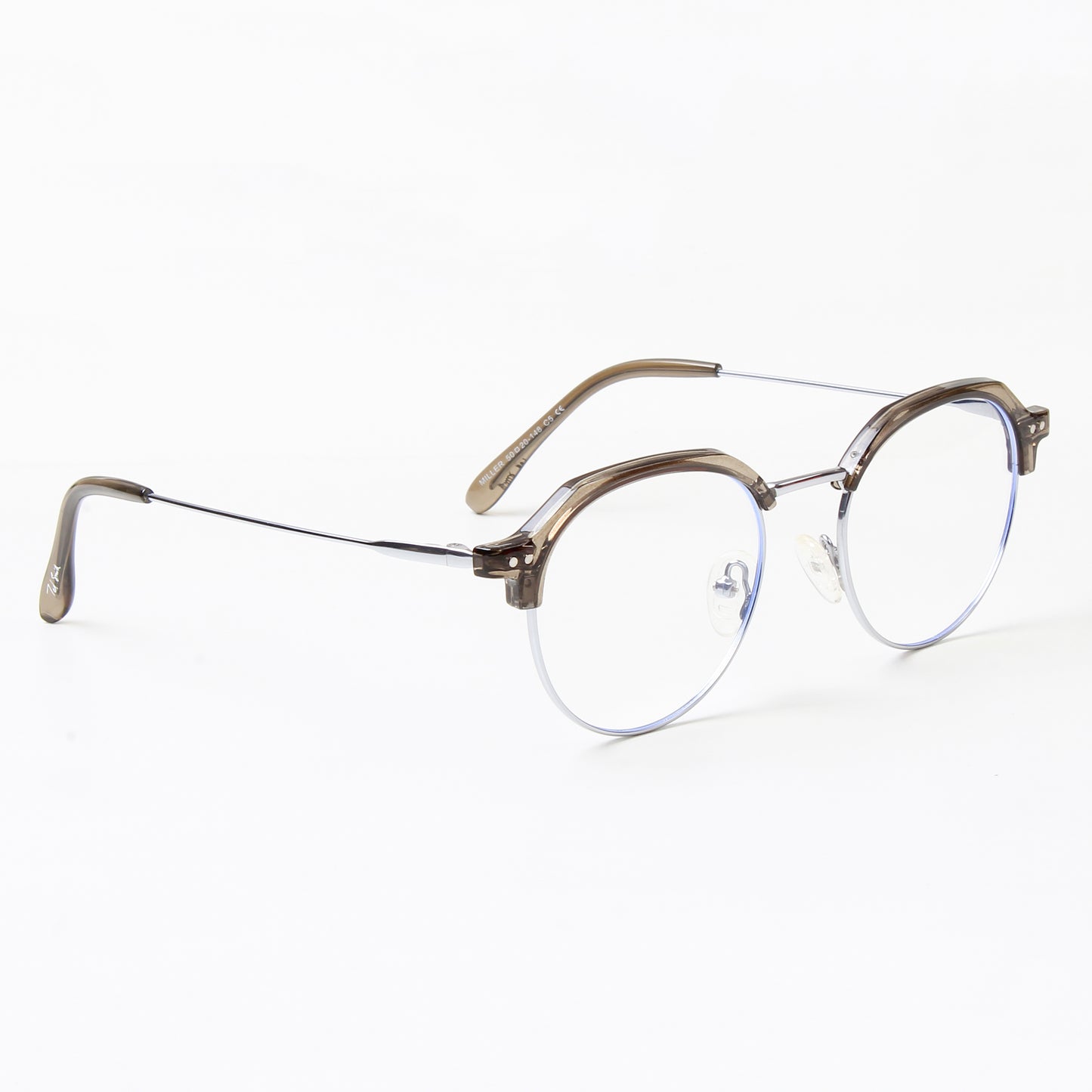 MILLER-X | UNISEX TITANIUM CLUBMASTER COMPUTER GLASSES (IN 3 COLORS)